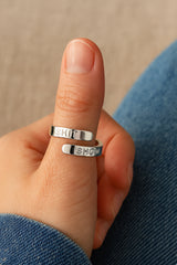 Shit Show Stainless Steel Wrap Ring – Gift for Her