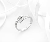 Remembrance Jewellery, Baby Loss, Baby Loss Keepsake, Loss Of Loved One, Grieving Gift, Grieving Parent, Sterling Silver Thumb Ring