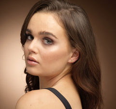 Gold filled peridot stud earrings in Bijou Betty gift box.