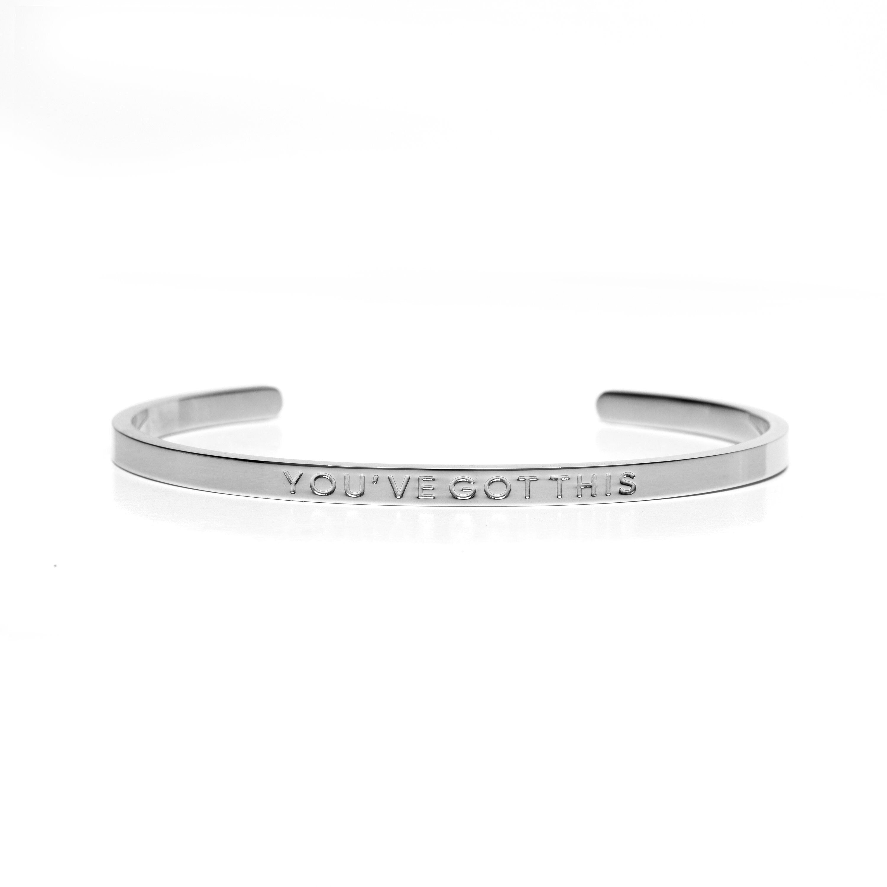You've Got This, Affirmation Cuff Bracelet, Adjustable Cuff, Affirmation Jewellery, Motivational Jewellery, Affirmation Bracelet Woman