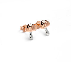 Mushroom Earrings, Mushroom Studs, Tiny Mushroom Studs, Toadstool Studs, Plant Earrings, Nature Inspired, Fun Quirky Earrings, Gift For Her