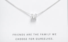 Best Friend Gift Friendship Necklace for Her Long Distance State Necklace Best Friend Necklace - Personalised Friend Gift Initial Necklace