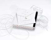 Sterling silver 17th birthday necklace in Bijou Betty gift box.