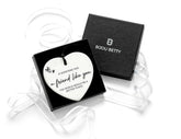 Ceramic friendship heart keepsake in Bijou Betty gift box.