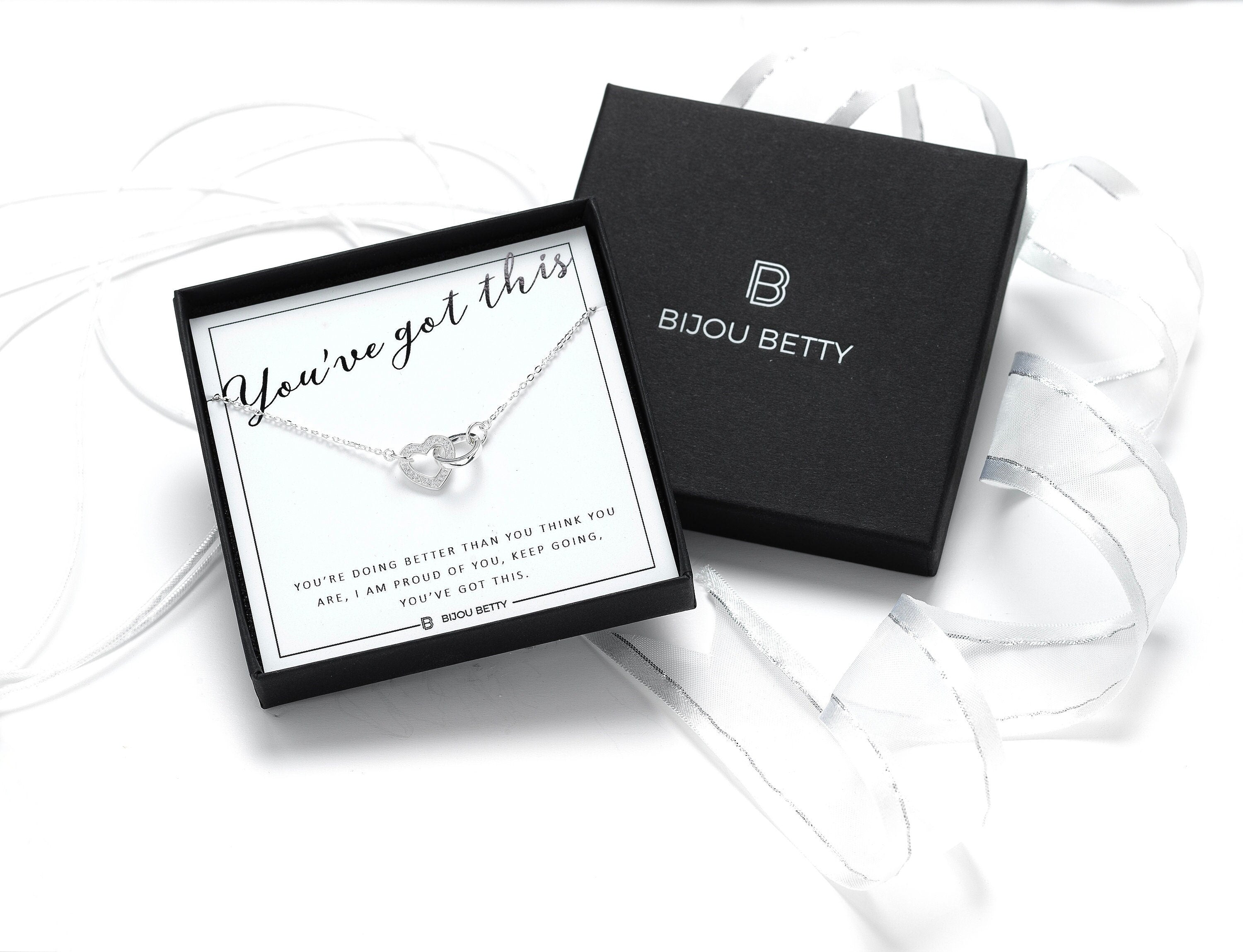 Tough Time Gift for Woman Friends Divorce Single Mum Recovery Gift Positivity Support Necklace Encouragement Gift You’ve Got This Necklace