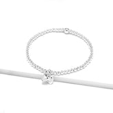 Sterling Silver Love Heart Bracelet