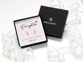 Birthday Gift for Daughter - Sterling Silver Earrings with Luxury Packaging