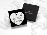 Ceramic heart keepsake in Bijou Betty gift box