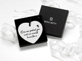 Ceramic Heart Wedding Keepsake Gift for Daughter-in-Law