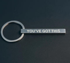 Motivational Keyring – "You've Got This"