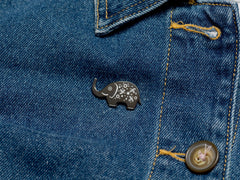 Memory Elephant Gift Keepsake for Her Enamel Pin Badge