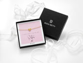 18k gold-plated 10mm heart bracelet in BijBiou Betty box with sister gift card, ideal for birthdays.