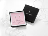 Sterling silver 6.5mm heart earrings in Bijou Betty box with daughter-in-law card, ideal for birthdays.
