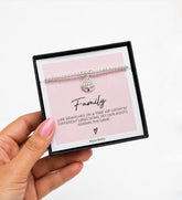Sterling Silver Family Tree Bracelet