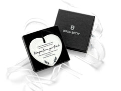 Ceramic Heart Decoration – 'You Are Stronger Than You Think' Gift for Daughters, Sisters, Friends