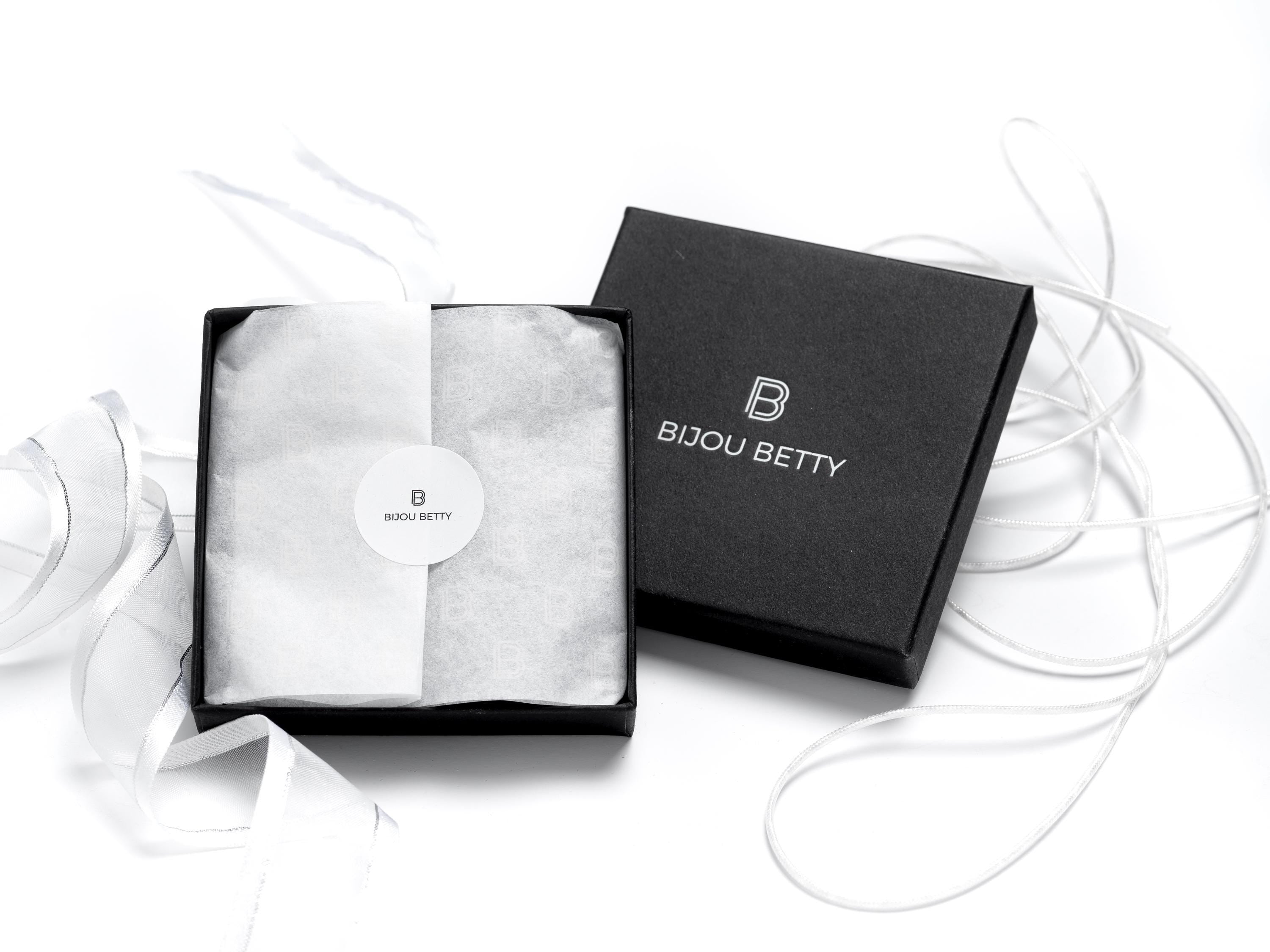 Luxury gift box and tissue paper.