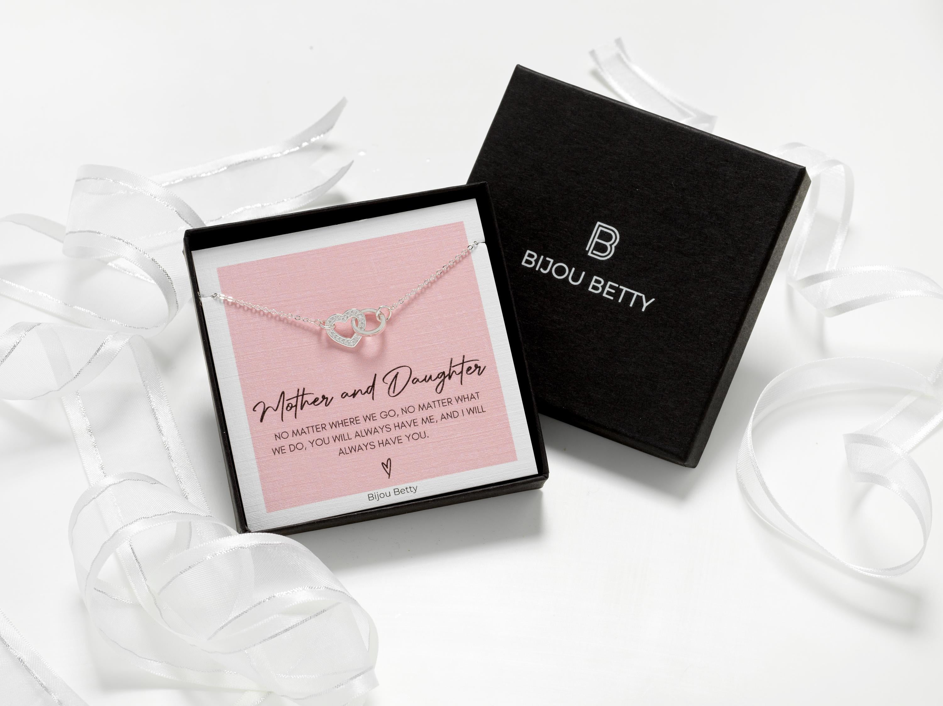 Sterling Silver Daughter Birthday Necklace Gift Keepsake
