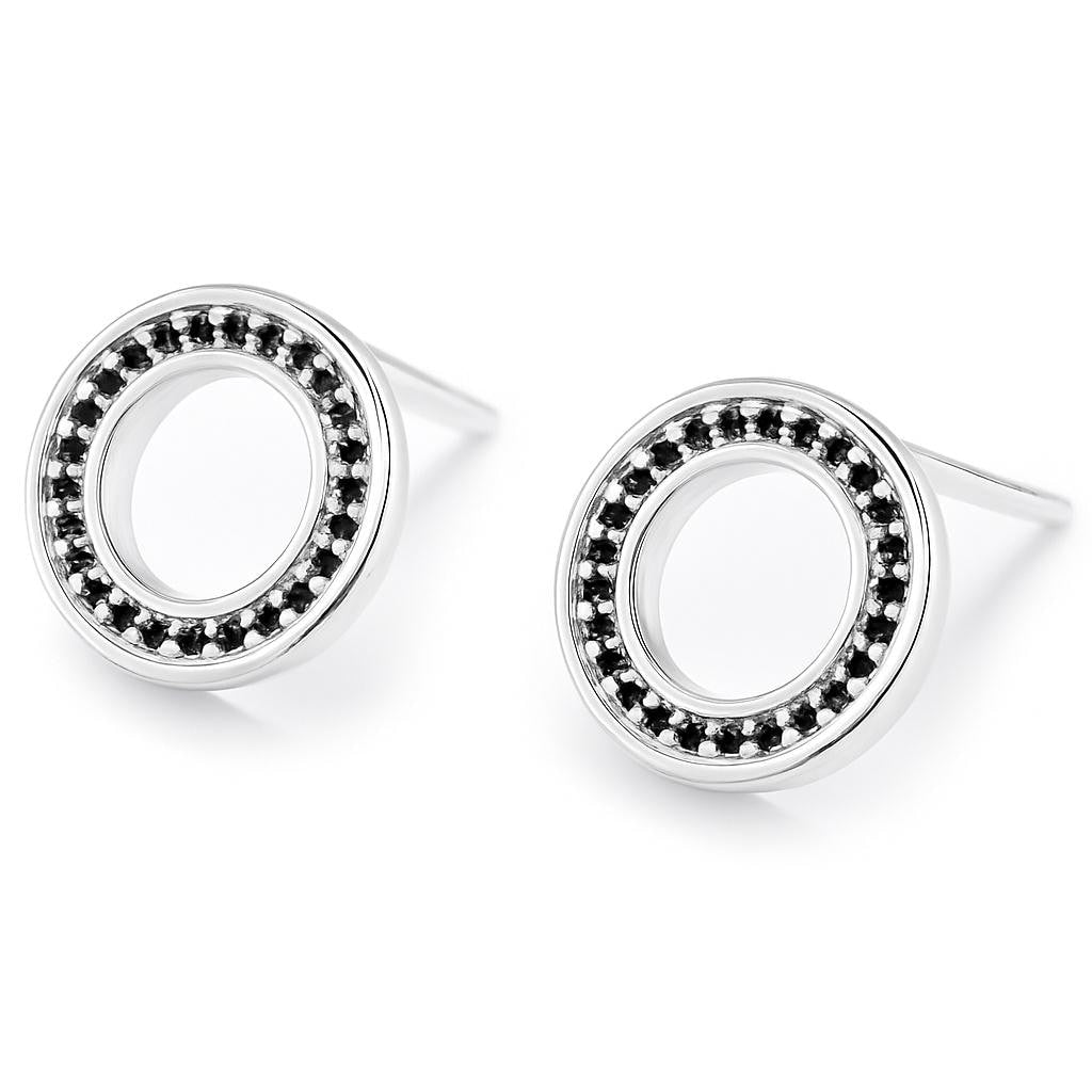 Sterling Silver Friendship Open Circle Earrings Gift