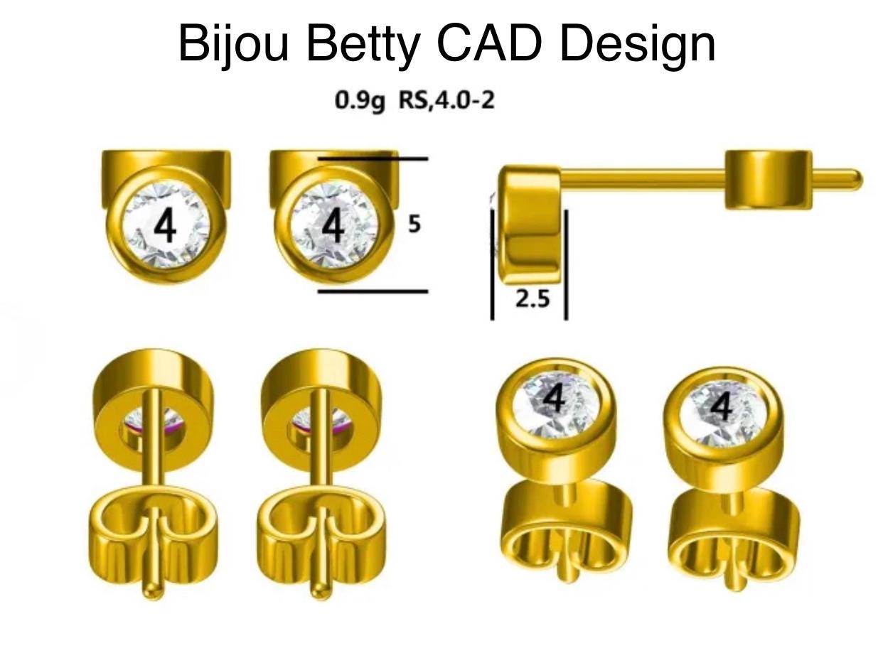 Gift For Friend | Birthday, Christmas & Thank You | Sterling Silver Turquoise Stud Earrings | Colleague Gift